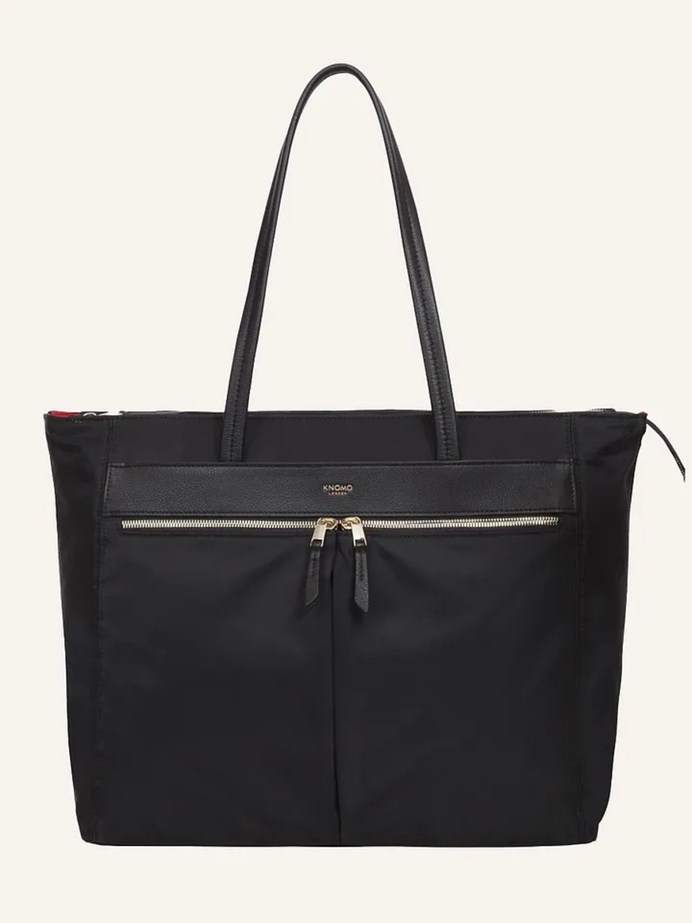 KNOMO GROSVENOR TOTE BAG - BLACK NEW WITH TAGS